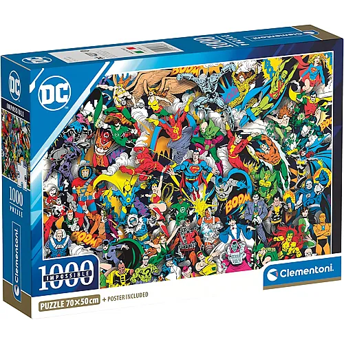 Clementoni Puzzle DC Comics Justice League (1000Teile)