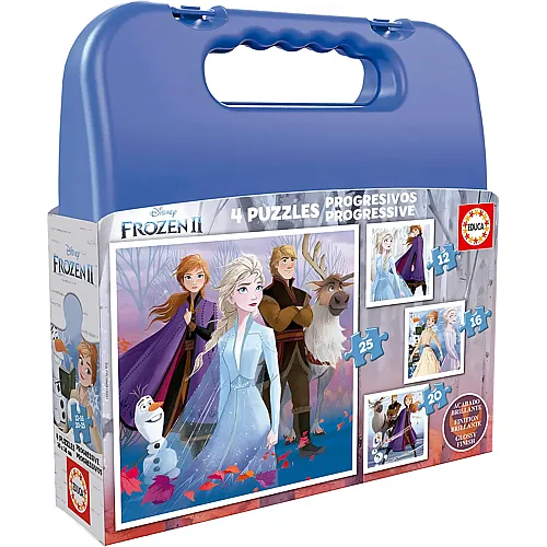 4in1 Koffer Disney Frozen 12Teile