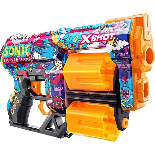 X-Shot Skins Sonic Robotnik Dread Blaster (24 Darts)