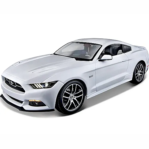 Maisto 1:18 Ford Mustang GT 50th Anniversary Edition Weiss