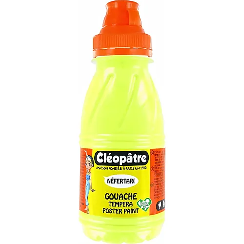 Cleopatre Nefertari � Gouache-tempera 250ml Neon-gelb