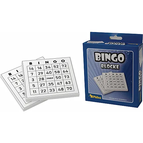 Philos Bingobl�cke, 2 St�ck mit je 100 Blatt