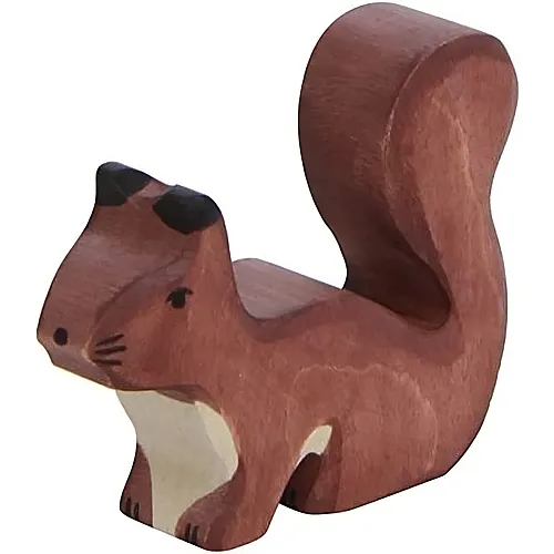 Holztiger Eichh�rnchen, stehend braun