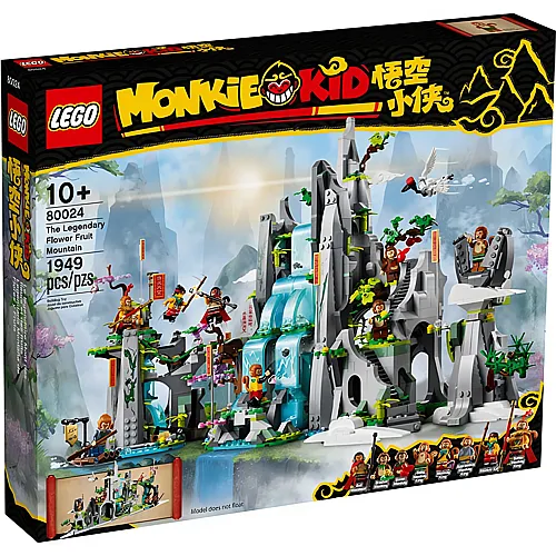 LEGO Monkie Kid Der legendre Berg der Blumen und Frchte (80024)