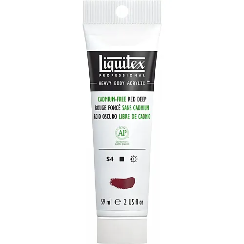 Liquitex Lqx Prof. Heavy Body Acrylfarbe 59ml Tube Kad Free Rot Dunke