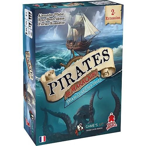 Super Meeple Pirates de Maracaibo - Triangle des Bermudes (f)