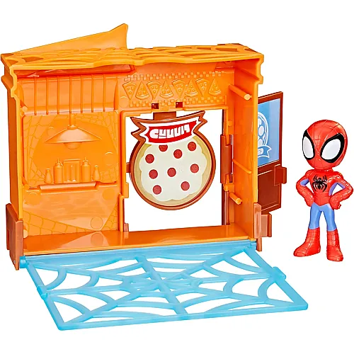 hasbro Spiderman Marvel Spidey City Blocks Pizzeria