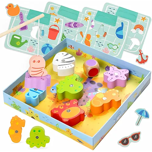 Nene Toys Magnetisches Fische-Angeln-Spiel