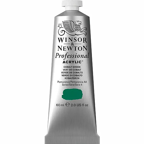 Winsor & Newton W&n Prof. Acrylfarbe 60ml Tube Kobaltgr�n