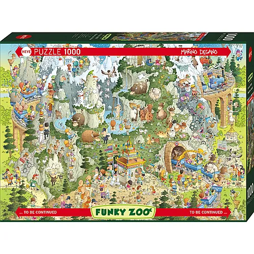 Funky Zoo Himalayan Habitat 1000Teile