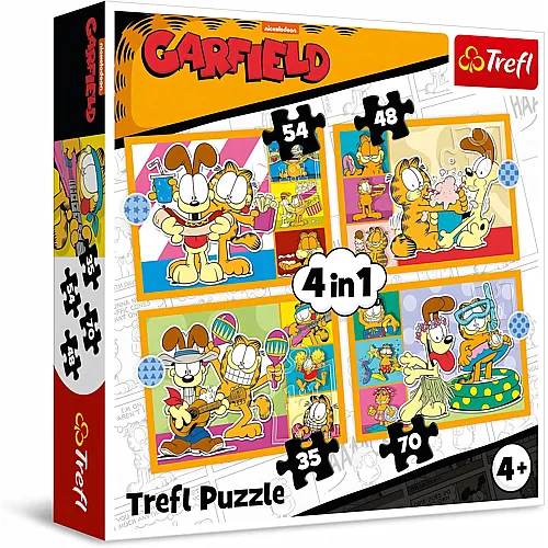 Garfield liebt Lasagne 35Teile
