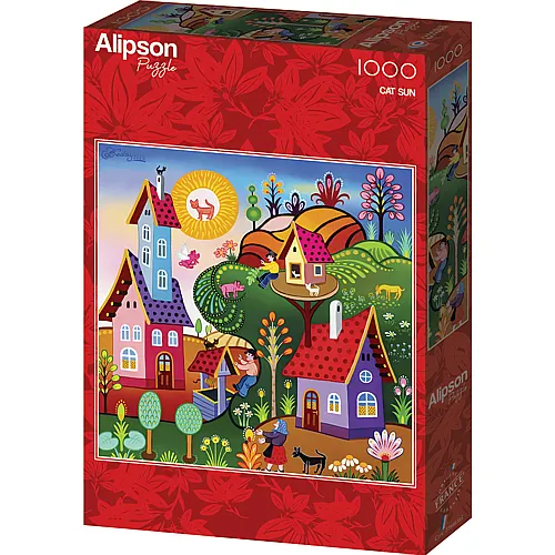 Alipson Puzzle Cat Sun - 1000 Teile