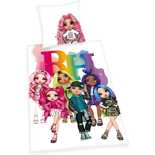 Bettw�sche-Set Rainbow High 135x200cm