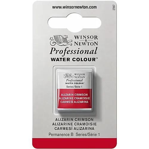 Winsor & Newton W&n Prof. Water Colour 1/2 N�pfchen Alizarinkarmesin