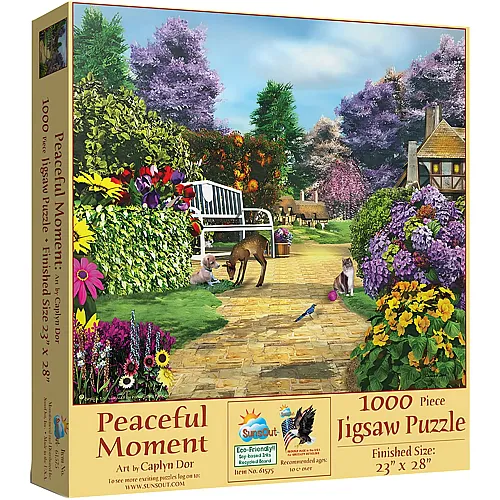 SunsOut Puzzle Caplyn Dor Peaceful Moment - 1000 Teile