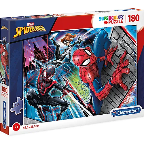 Clementoni Puzzle Supercolor Spiderman (180Teile)
