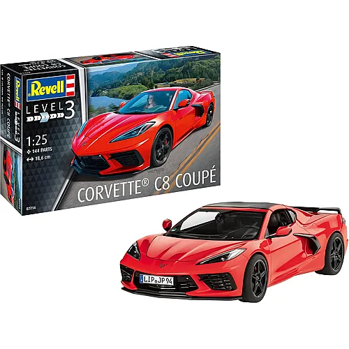 Modellbausatz Corvette C8 Coup�