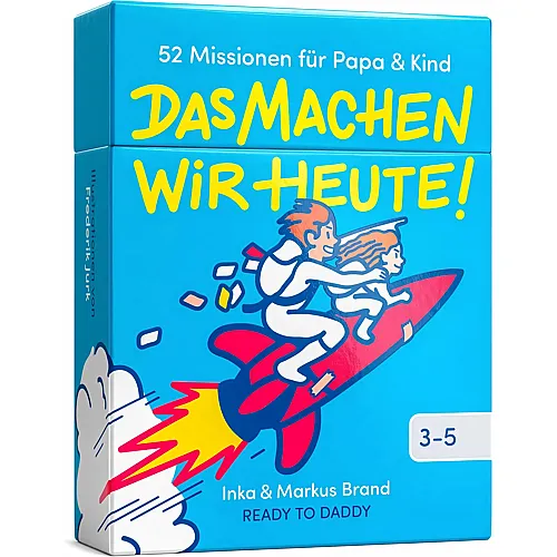 Strohmann Games DAS Machen WIR Heute! Das Spiel mit 52 Missionen f�r Papa & Kind (3-5 Jahre) aktive V�ter Autoren Inka und Markus Brand
