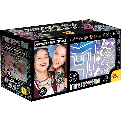 Schmuckherstellungsset mit glitzernder Aufbewahrungstasche