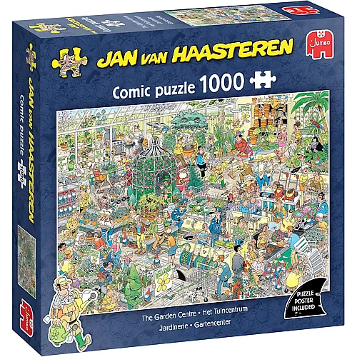 Jumbo Puzzle Jan van Haasteren Gartencenter (1000Teile)