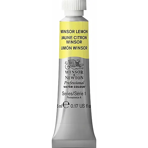 Winsor & Newton Professional Water Colour Aquarellfarbe Winsorzitron - 5 ml