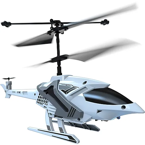 Silverlit Flybotic Helikopter Sky Blizzard 2.4 GHz ca. 24x4x14 cm, LED-Licht, Batt. 4xAA exkl., ab 8 Jahren