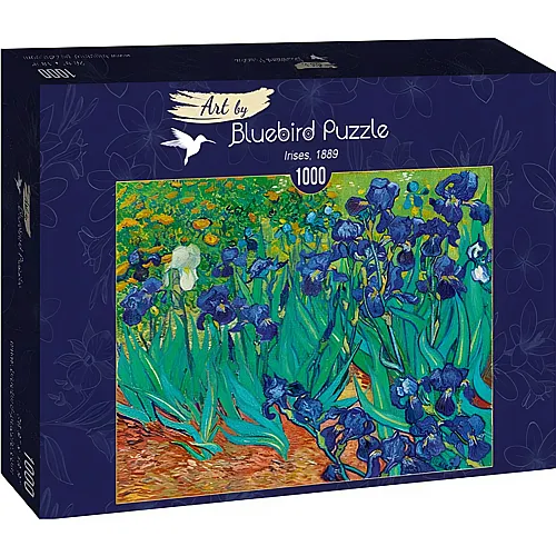 Bluebird Puzzle Vincent Van Gogh Irises, 1889 - 1000 Teile