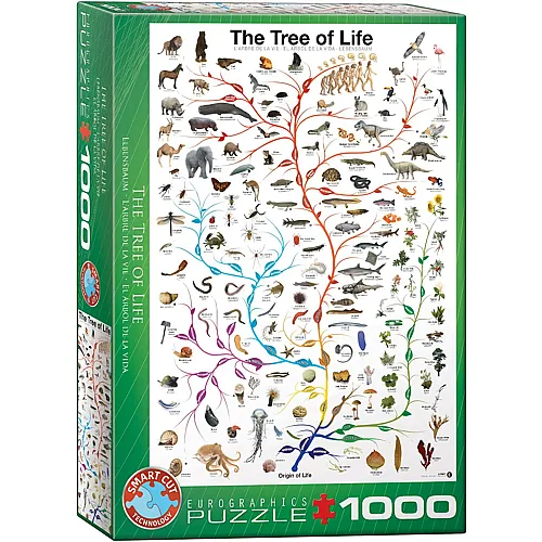 Eurographics Puzzle The Tree of Life - Der Baum des Lebens - 1000 Teile