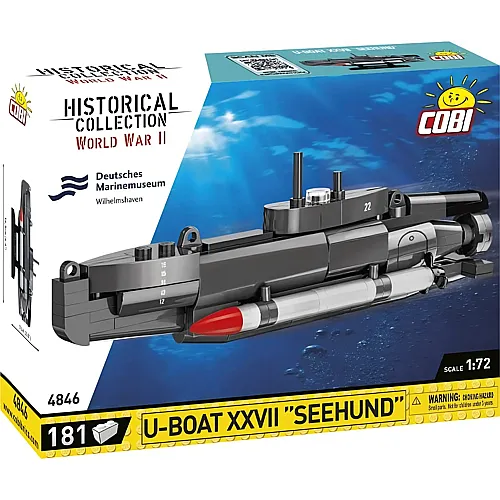 COBI Historical Collection U-Boot XXVII Seehund (4846)