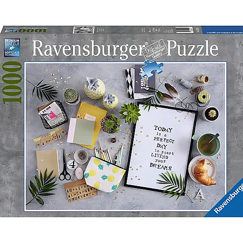 Ravensburger Puzzle Start living your dream (1000Teile)