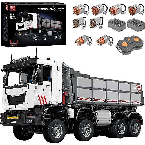 Mould King Models Ferngesteuerter Dumper LKW 8x8 19013