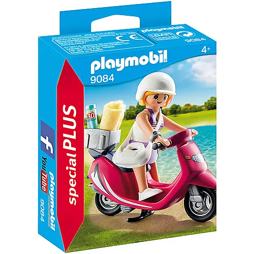 PLAYMOBIL specialPLUS Strand-Girl mit Roller (9084)