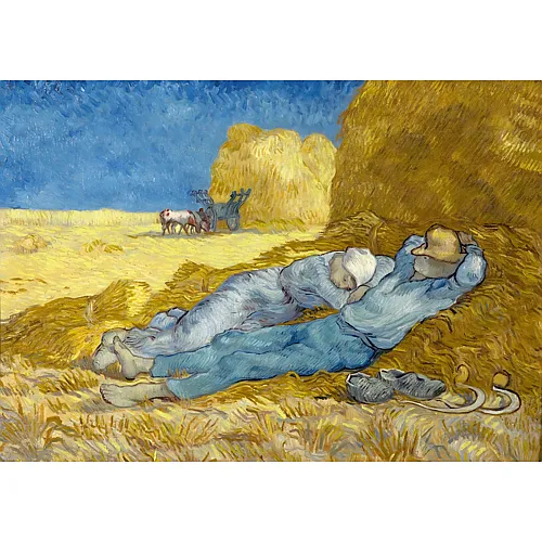 Bluebird Puzzle Vincent Van Gogh The siesta (after Millet), 1890 - 1000 Teile