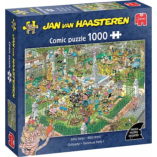 Jumbo Puzzle Jan van Haasteren BBQ Fes - 1000 Teile