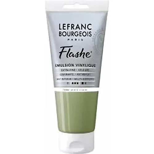 Lefranc Bourgeois Lfb Flashe Acryl 80ml Tube Gr�ne Erde Hell