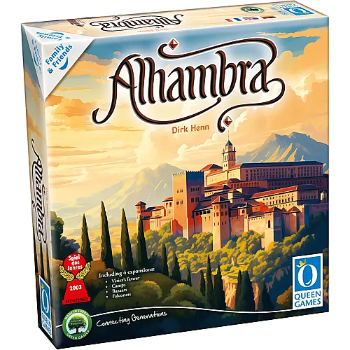Queen Games Alhambra Family & Friends - Deutsch