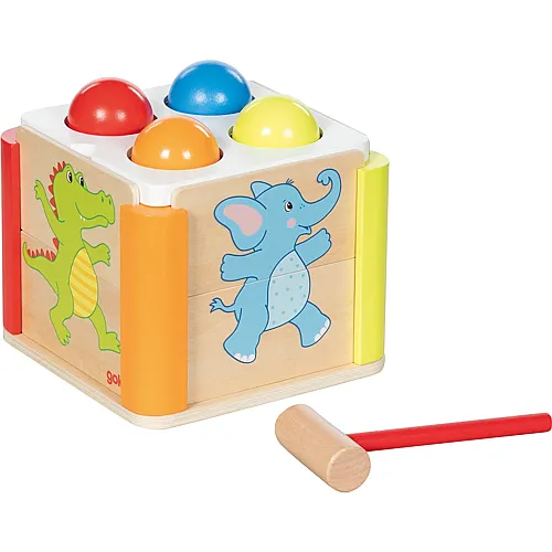 Goki Klopfkiste Regenbogen