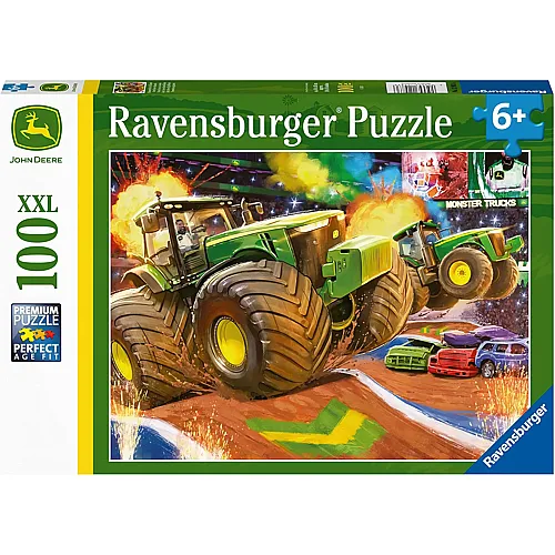 Ravensburger Puzzle 150 Teile XXL Teile - Big Wheels - John Deere