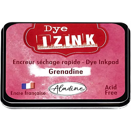 Aladine Izink Grosses Stempelkissen Dye Rot