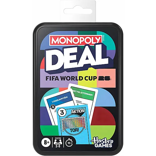 Monopoly Deal FIFA World Cup 2026 - Deutsch