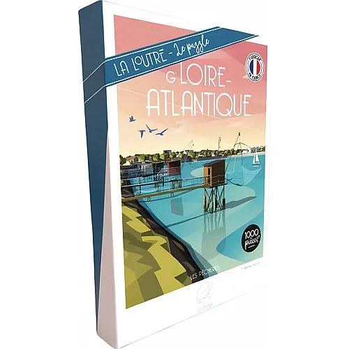 La Loutre Puzzle G'LOIRE-ATLANTIQUE - Les P�cheries - 1000 Teile