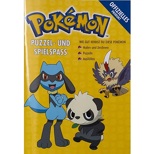 The Pokemon Company Wie gut kennst Du Pok�mon 1 - Puzzel- und Spielspass
