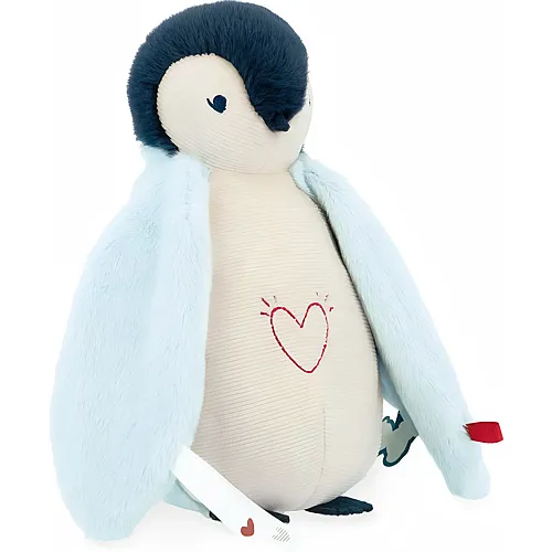 Pinguin-Nachtlicht Blau 20cm
