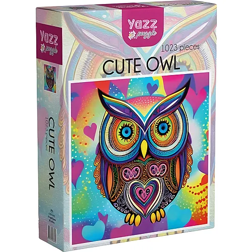 Yazz Puzzle Cute Owl (1023Teile)