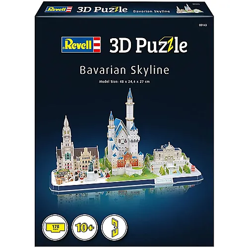 Revell Puzzle Bayerische Skyline (178Teile)