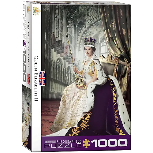 Queen Elizabeth II 1000Teile