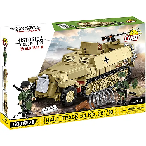 COBI Schtzenpanzerwagen Half-Track Sd.Kfz. 251/10 (3130)