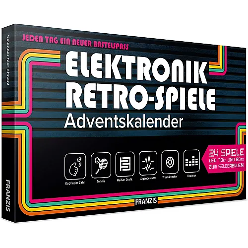 Franzis Elektronik Retro Spiele Adventskalender