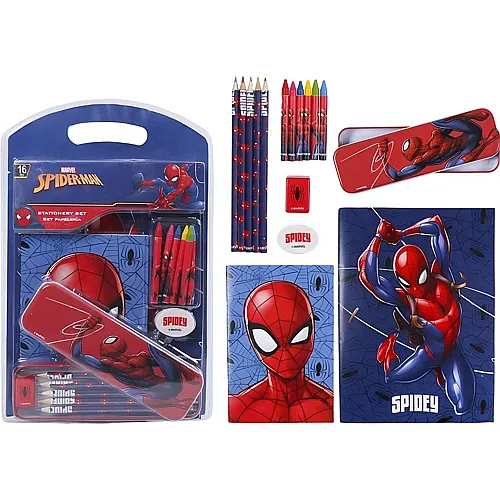 Sombo Spiderman Schreibset 16tlg. 8.5x23cm