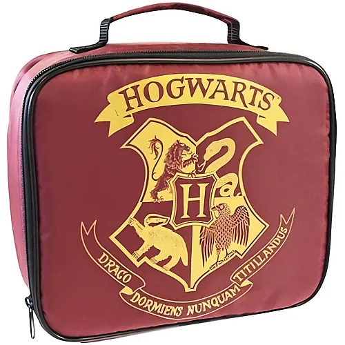 Kids Licensing Harry Potter - Fr�hst�ckstasche burgunderfarben mit Hogwartslogo / Lunchbag Burgundy with Logo
